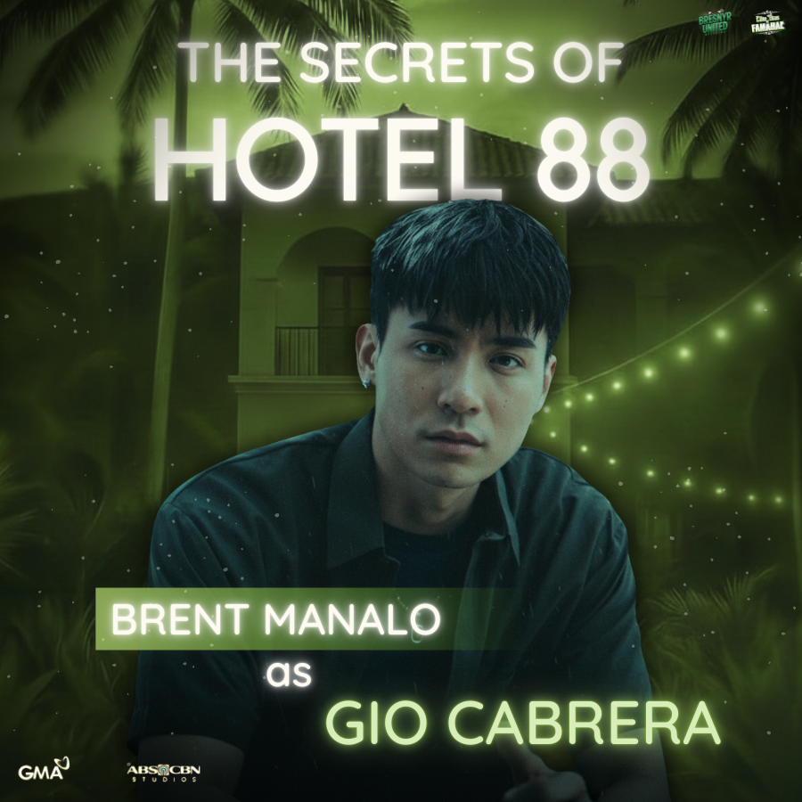 Every door lies a secret and Gio might be holding the key🗝️👀

Brent Manalo as Gio Cabrera in The Secrets of Hotel 88 🍃🔜

#TheSecretsofHotel88
#BRESNYR

<a href="/ABSCBN/">ABS-CBN Entertainment</a> <a href="/ofc_iwant/">iWant</a>
<a href="/StarCreativesTV/">STAR CREATIVES</a> <a href="/gmanetwork/">GMA Network</a>