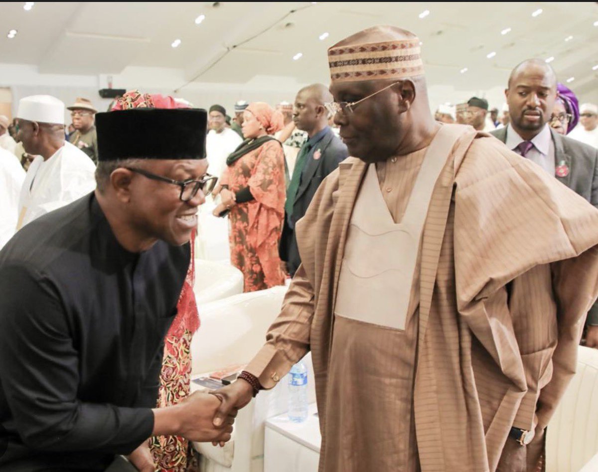 Omojuwa's tweet image. Obidients need to start focusing their attention on ensuring Peter Obi gets the VP ticket for the ADC. When you start a game looking for a win, at some point you have to take a draw. 

There are now indications that the behaviour of Obidients is raising dust over that ticket too.…