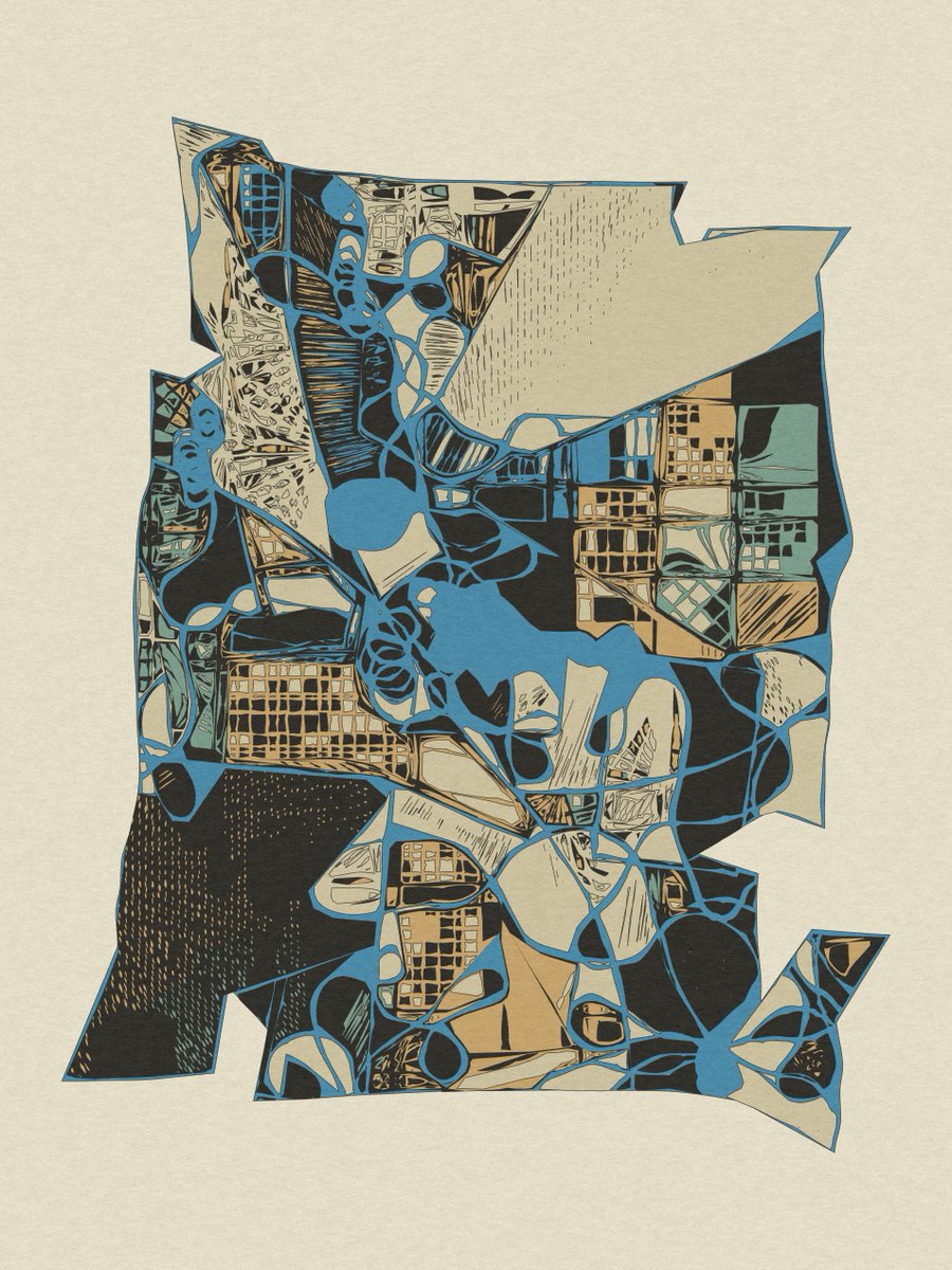 I just got Rayincarnations #144 by <a href="/VolatileMoods/">Volatile Moods</a>. Superb balance of organic forms, emergence and structural tension. Lovely use of negative space, clear generative logic, masters rhythm and randomness. Beautiful palettes and compositions. Result a superb work of art. Adore it.
