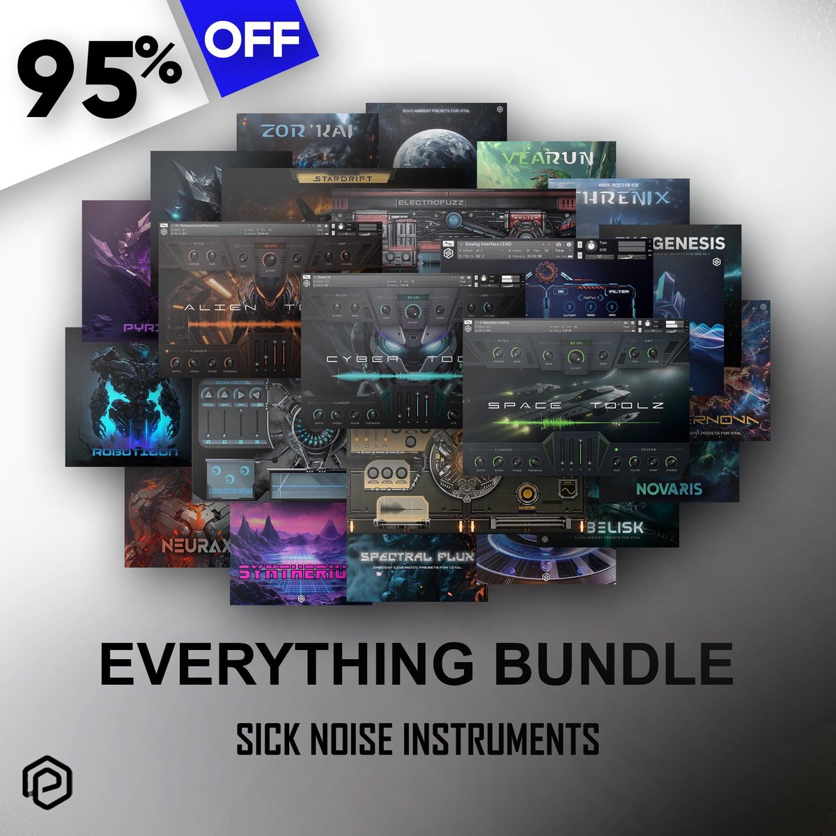 🔥Get 95% off Everything Bundle by Sick Noise Instruments

Link:
pluginomat.com/product/everyt…

Inside you get 24 professional products, including 8 Kontakt libraries and 16 Vital/Serum preset packs, giving you:

6,300+ high-quality samples

982 premium presets