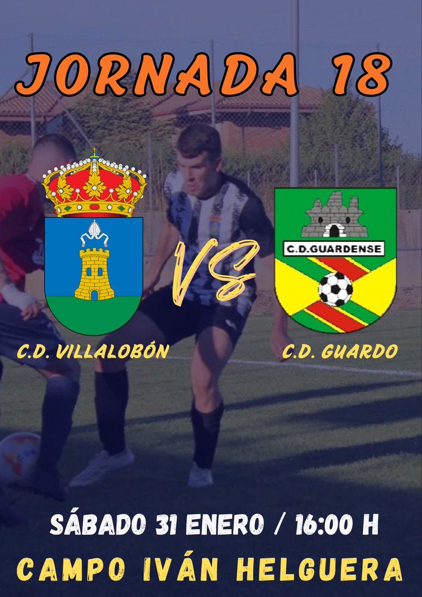 Doble cita hoy para todo aquel que quiera pasar la mañana y la tarde en Villalobón

🐷 Fiesta de la Matanza desde las 12:00 en el Pabellón 
⚽️ Partido Villalobón vs Guardo en el Iván Helguera a las 16:00

Que mejor plan que pasar el día por Villalobón disfrutando y comiendo 😃