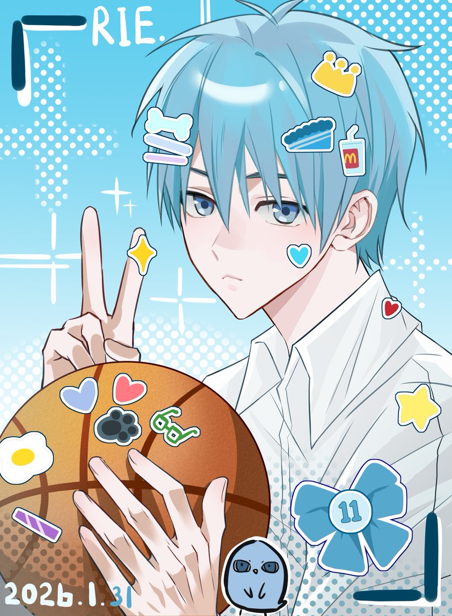#黒子テツヤ生誕祭2026  
#黒子テツヤ誕生祭2026 
お誕生日おめでとう🩵！
💙💙💙💙💙💙💙💙💙