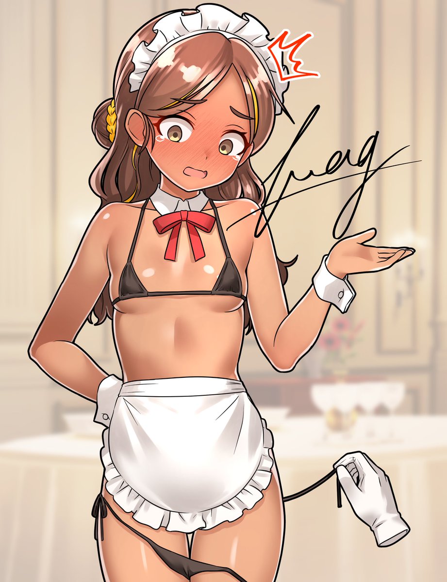 すけべメイドなトンブリちゃん(◜ᴗ◝ )
#艦これ 