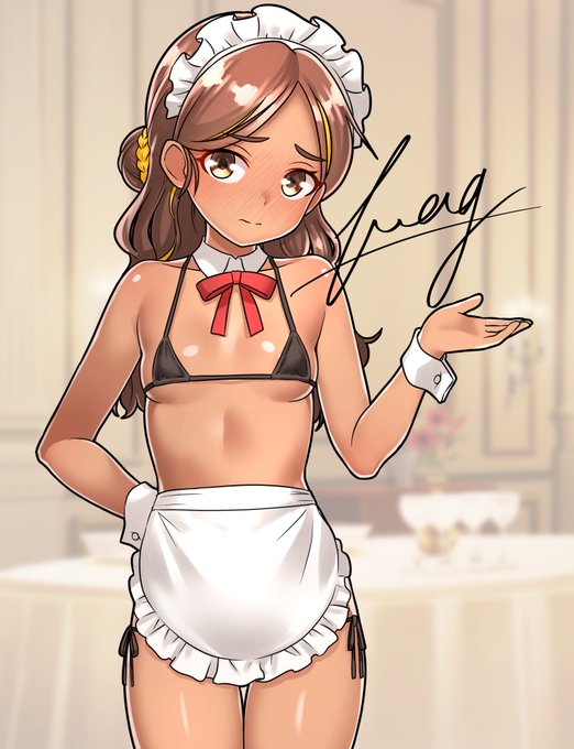 すけべメイドなトンブリちゃん(◜ᴗ◝ )
#艦これ 