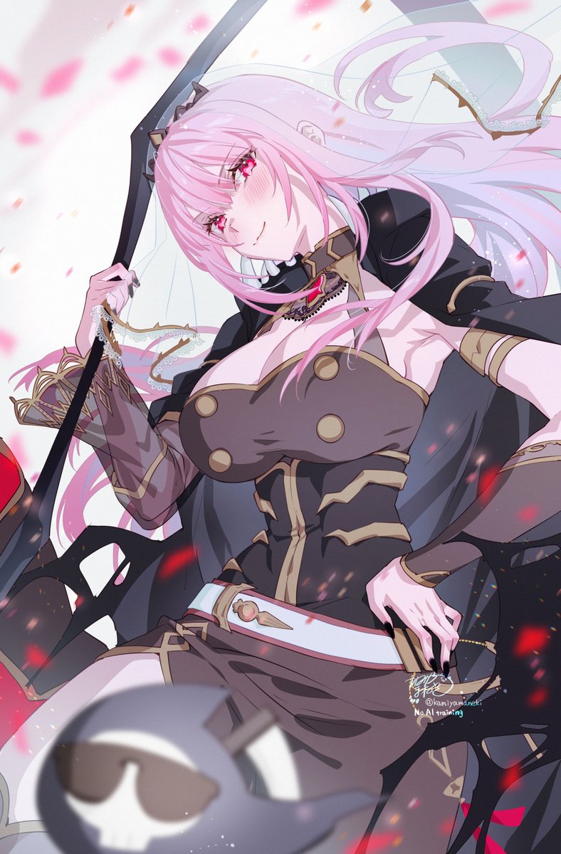 カリオペちゃん💀たくさん描きました
 #今月描いた絵を晒そう 