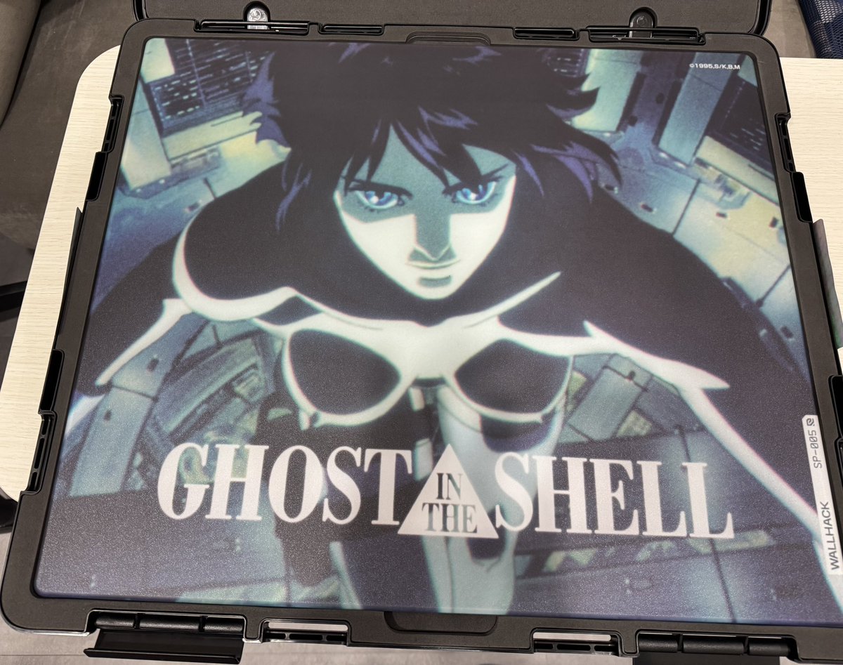 WALLHACKのSP-005無事買えた！ 初めて見たアニメ攻殻機動隊だったから