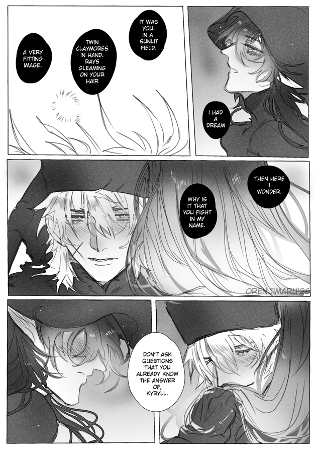 #Varflins Lightkeeper Varka x Archon Flins AU