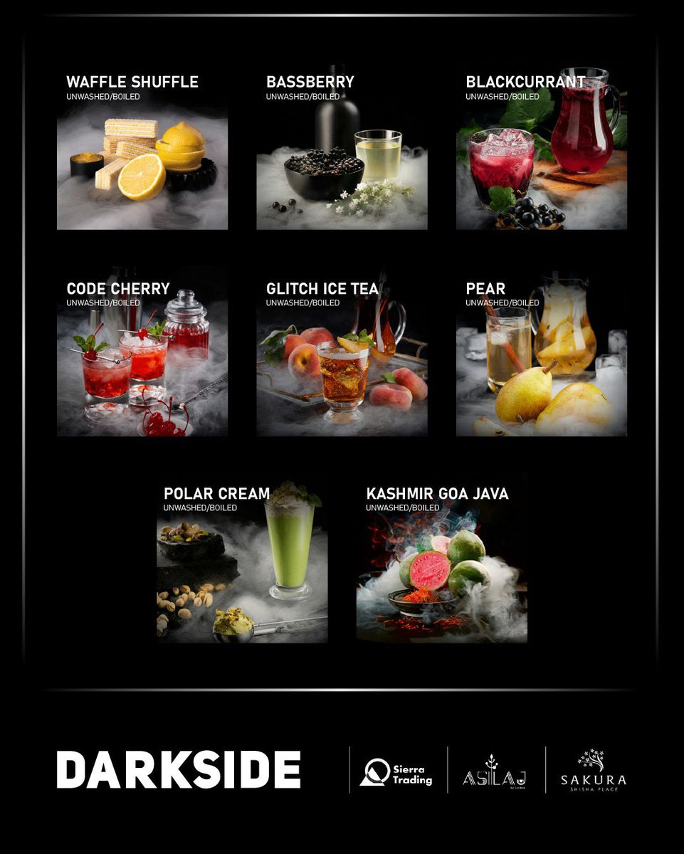 DARKSIDE試煙会 @秋葉原world end

DSのCode cherry、Glitch ice tea、Pearはもともと好きなフレーバー！今回のラインナップどれもどれも美味しいけどこの3つはイチオシ‼︎ Black currantも美味しかった👌

<a href="/sierratrd/">シエラトレーディング - シーシャ卸売業</a> 
<a href="/ASLAJ480/">【即日発送実施中🚚】シーシャの通販 ASLAJ</a> 
<a href="/Sakurashisha/">SAKURA SHISHA PLACE</a> 
<a href="/yuta__shisha/">井坂 優太 / Isaka Yuta</a>