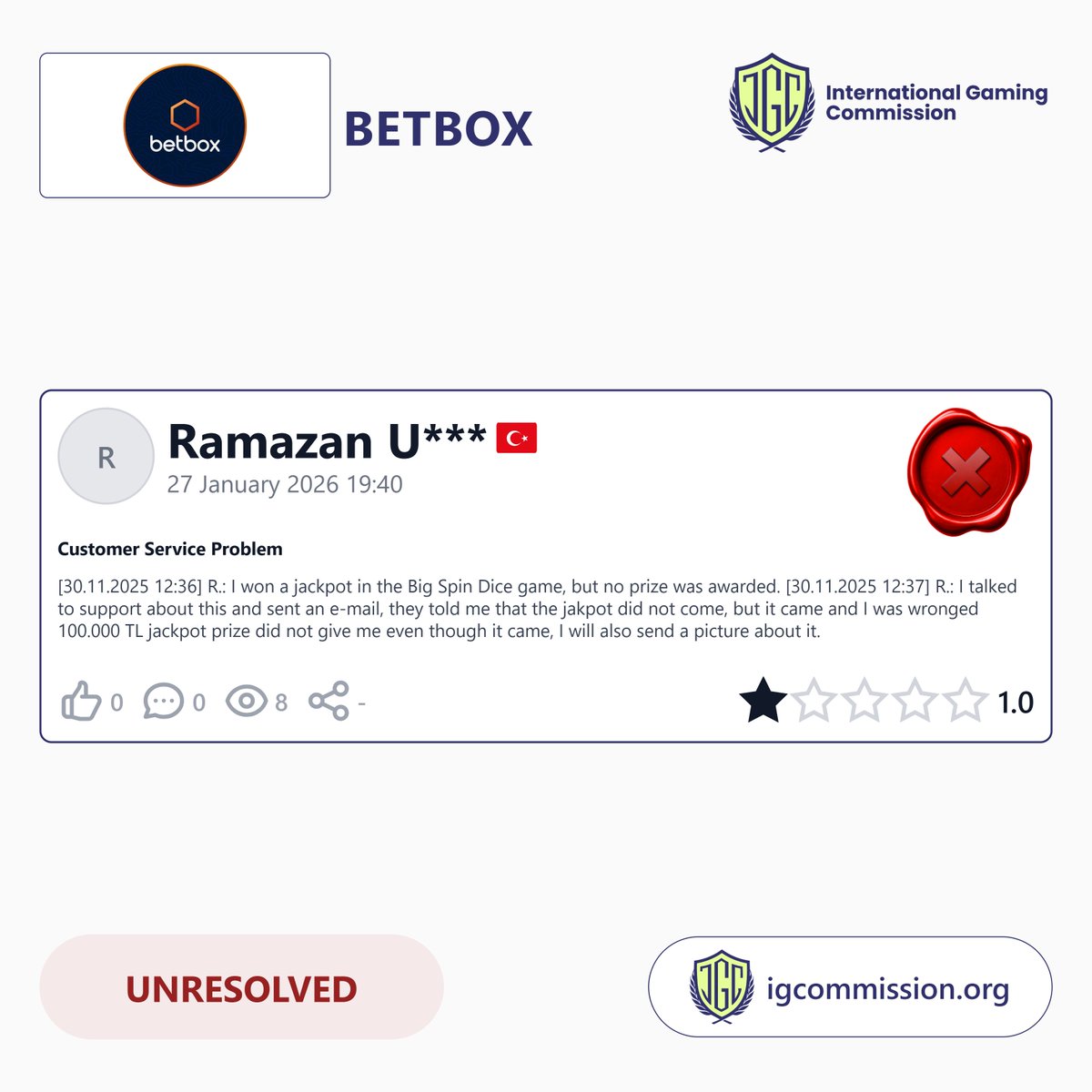 IG Commission tweet media