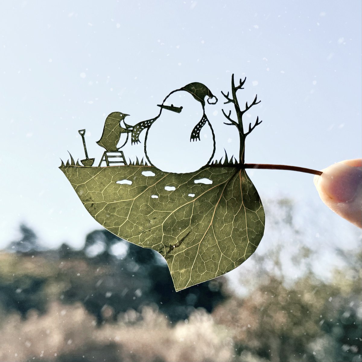 lito_leafart's tweet image. ｢君がひとりでも寒くないように｣

#冬の思い出