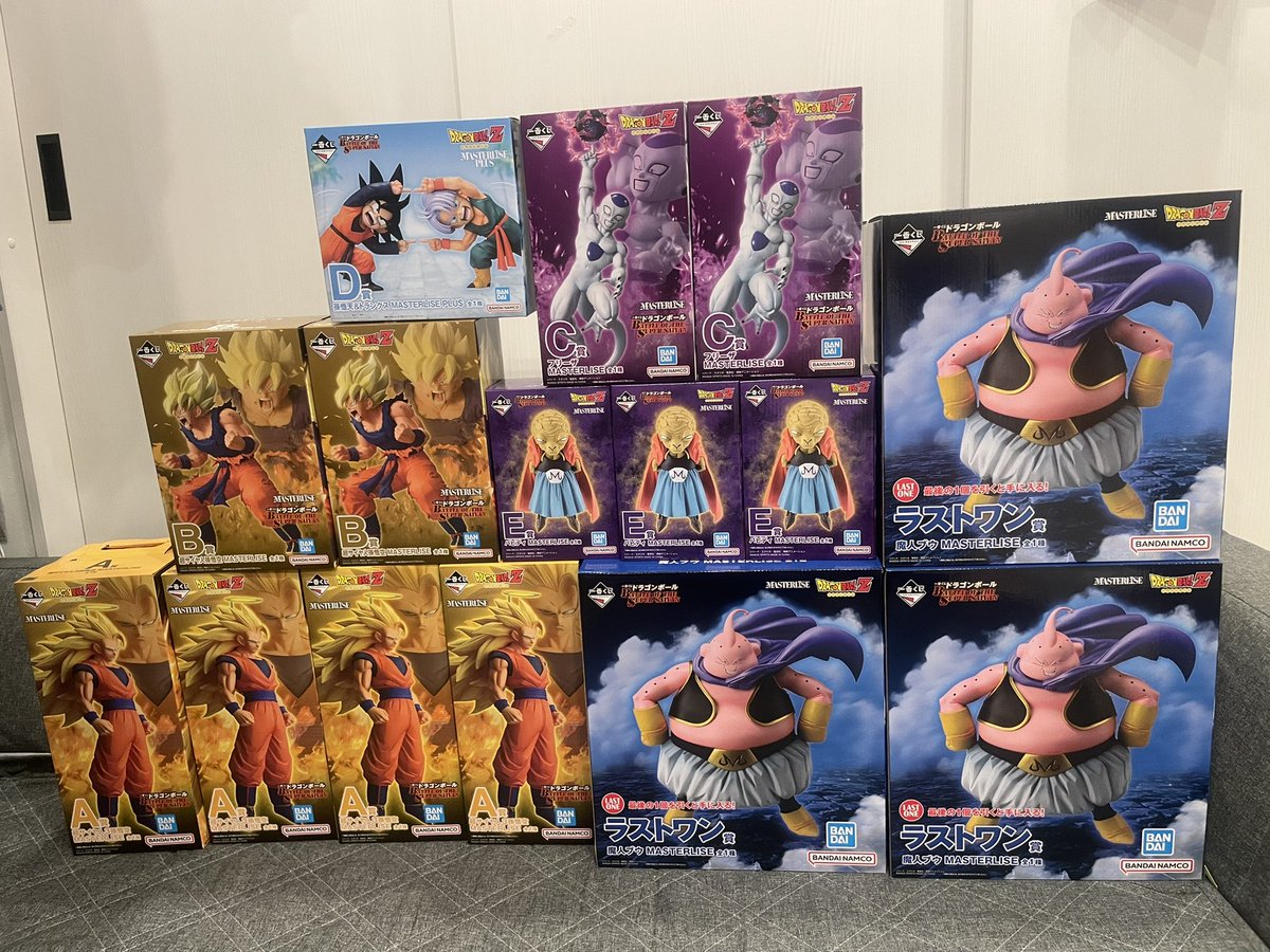 一番くじ ドラゴンボール100回分 コンプまでのつもりが コンプ後に神