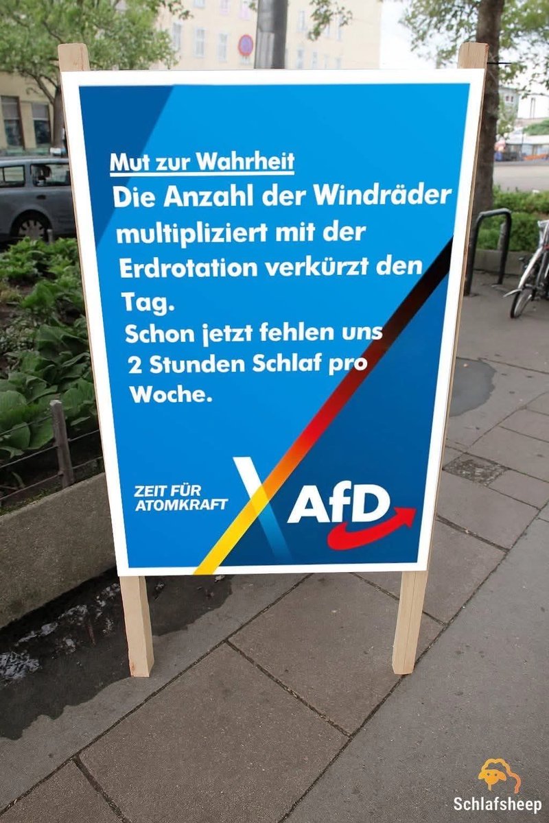 AnnaChronismus's tweet photo. Satire 🤔🤷♀️
Aber, wenn man glaubt, Satire könne nie Realität werden, muss man sich nur mal im Alternativdeppenumfeld umschauen🤣 https://t.co/grNsh7JR1s