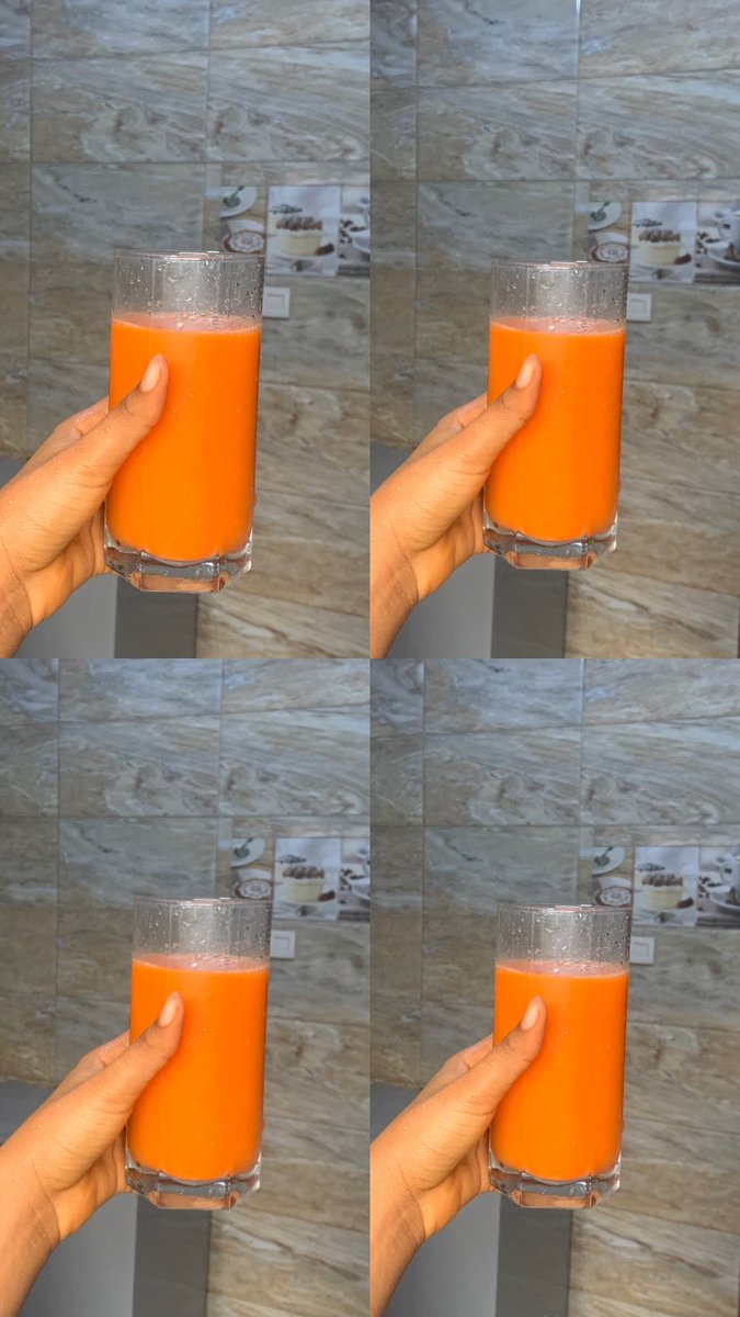 Everyday is a new opportunity to be better.

Carrot juice btw.
I think I’m in love with carrot juice atp🥹