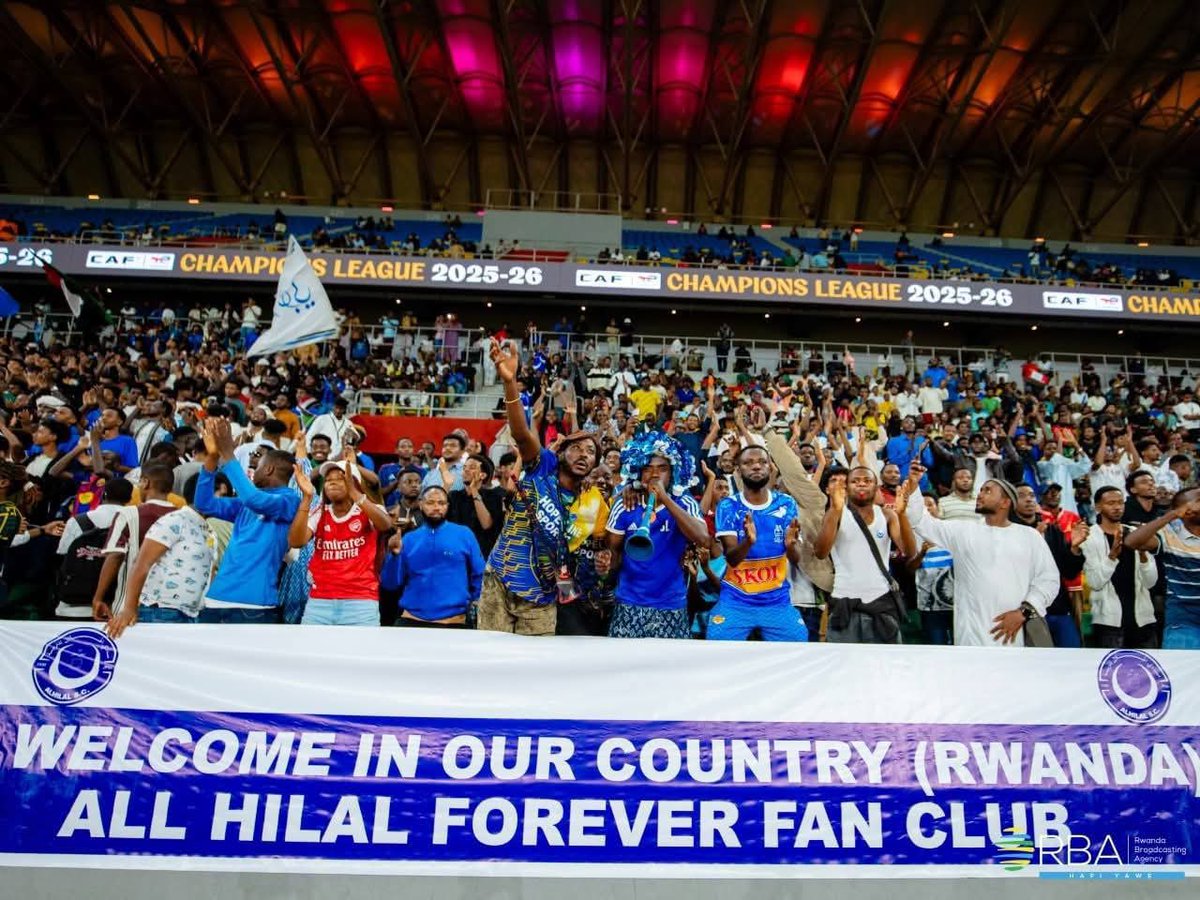 ultrasbl08's tweet photo. شكرا للجماهير السودانية في كيجالي، شكرا للجماهير الرواندية..  كنتم في الموعد 
Murakoze abafana b’u Rwanda n’abafana ba Rayon Sports by’umwihariko. 🇷🇼 🤝🏾 https://t.co/D2GwXiZaQY