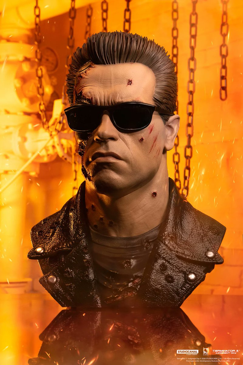 GokinMr's tweet image. T-800 Model 101 Battle Damaged Art Mask da Terminator 2 di Pure Arts metalrobot.it/t-800-model-10…  #Purearts #terminator #terminator2 #t800 #arnoldschwarzenegger #statue #statuecollectors #statuecollection #movies #filmes