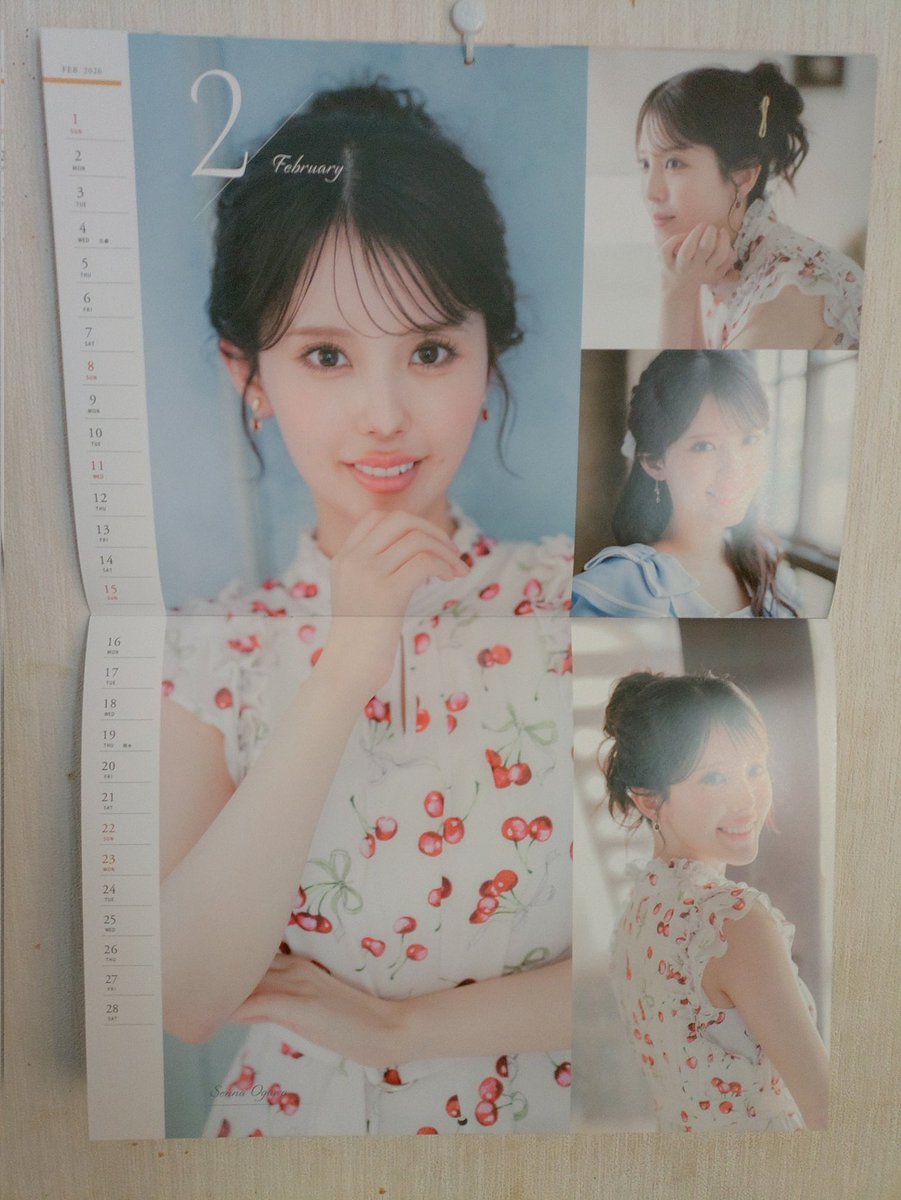 ウェザーニュースLiVE ＃キャスターカレンダー #小川千奈 2月はせん