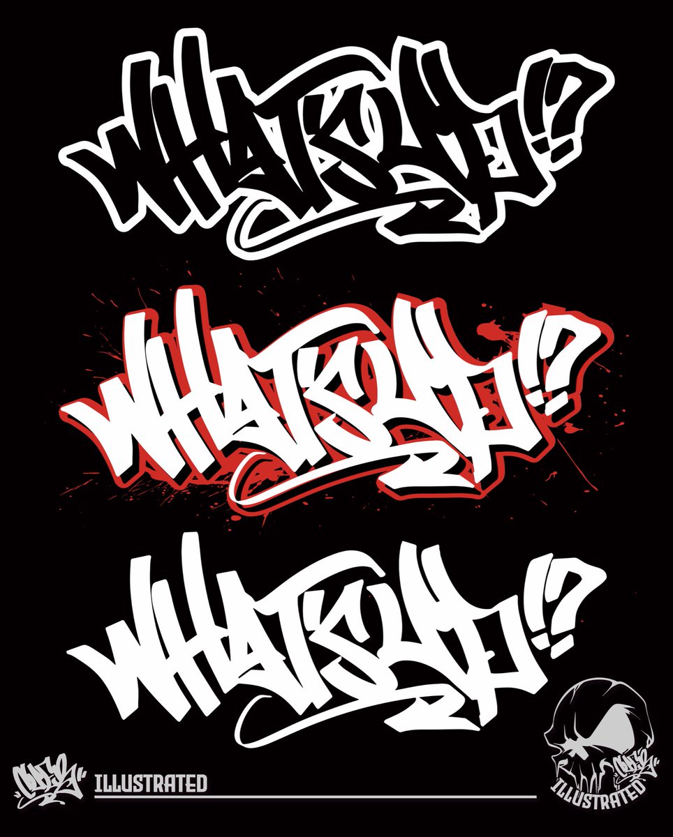 kmtk8891's tweet photo. Style Sample 🖊️

ご依頼はDMまたは
プロフィールリンクから

────────────
DM for custom commissions.
Logo design ✓
Sticker design ✓
Poster design ✓
and more…
────────────
#graffiti #digitalgraffiti
#illustration https://t.co/54PcE2jDaV