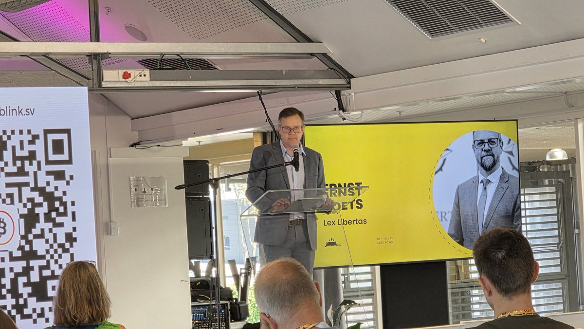 . <a href="/ErnstRoets/">Ernst Roets</a> explaining the current state of the world and why Bitcoin matters. At Adopting Bitcoin Cape Town <a href="/abcptza/">Adopting Bitcoin Cape Town</a>

TXID  96d4982aebffa5e42f53983e259e1904b5e33ba2adb56422dfdef296333e7fff