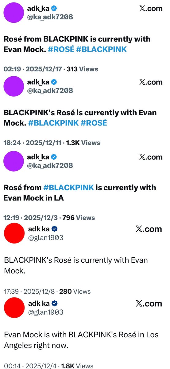 stoplying999's tweet photo. They’ve created countless accounts and posted countless nearly identical threads at different times, all trying to convince people that R and Evan Mock are together. Their so-called “insider info” is nothing more than pure imagination. Do they really think anyone is buying this? https://t.co/CZem9cxbCj
