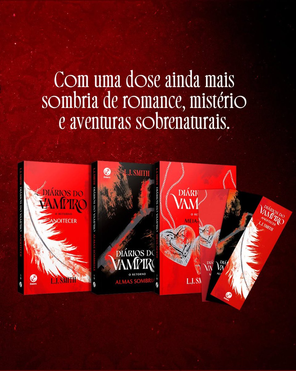 📙 Box Diários do Vampiro – O Retorno
 
💰 R$ 83,92: amzlink.to/az0eaY1D9LolT

🏷 resgate o cupom na página do item

🟥 Oferta por tempo limitado.
