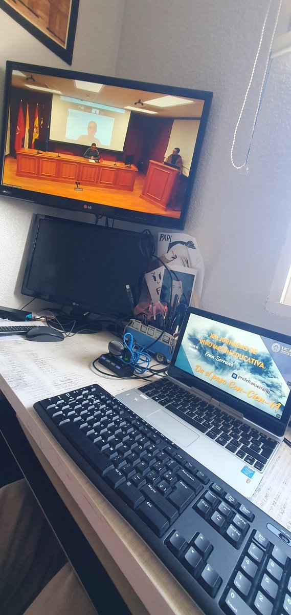 profefrans's tweet image. Listo para una nuevas jornadas de innovación en la @ucam