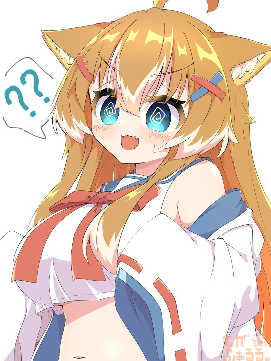 「#見た人もなにか無言でかわいいをあげる」|もがふぁるる。のイラスト