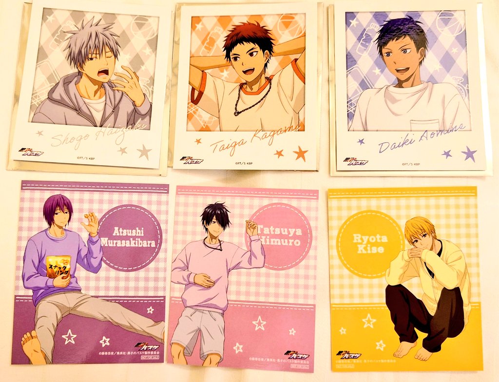 黒子のバスケ キャラポップストア Cozy Time 青峰大輝 缶バッジ・特典