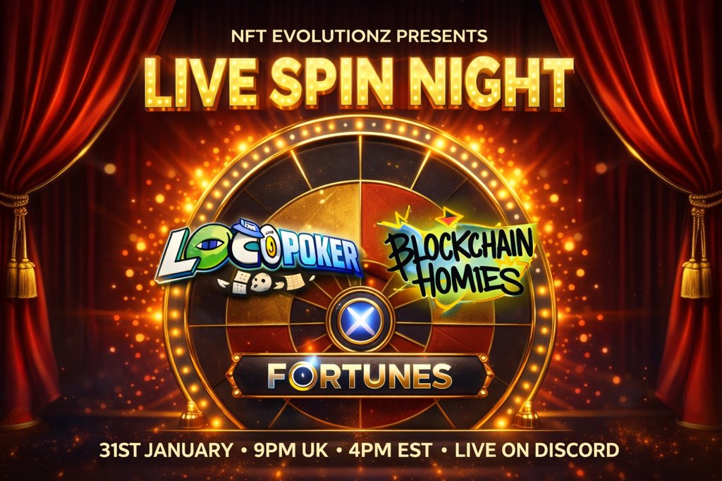 THE FULL LAUNCH STACK GOES LIVE TONIGHT 🚀

Homies Coreum mint
Fortunes Plinko Launch
Spin rounds with NFT prizes dropping
Freeroll poker after for attending 

All under one roof: 

🕘 9PM UK / 4PM EST

discord.gg/nfte