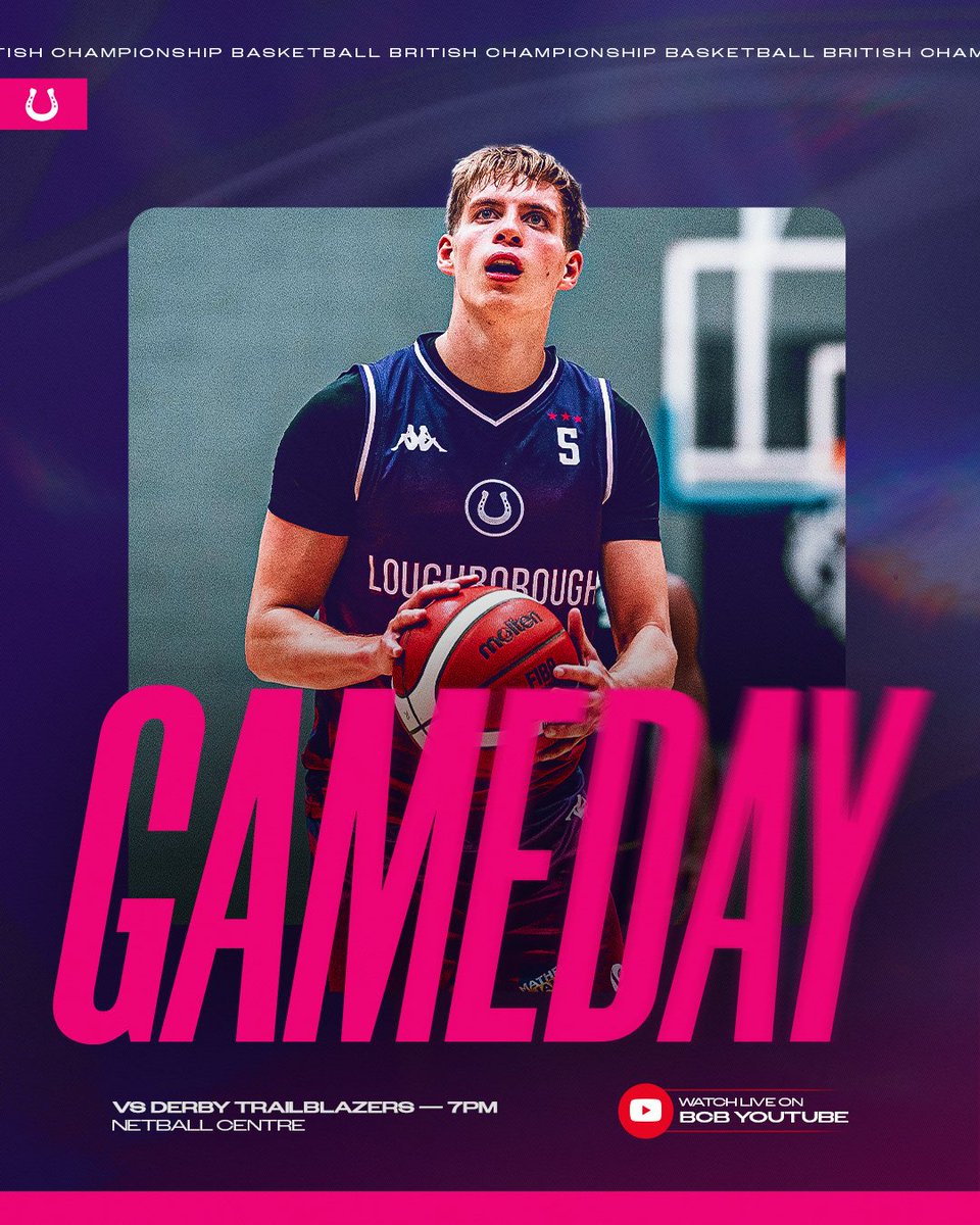 lborobasketball's tweet photo. Riders host Derby Trailblazers this evening at the Netball centre - 7pm tip-off!! 😤🏀

🎟️ FREE for students, U16 &amp; Riders season ticket holders - adult tickets £5 https://t.co/KH23mXNvlW