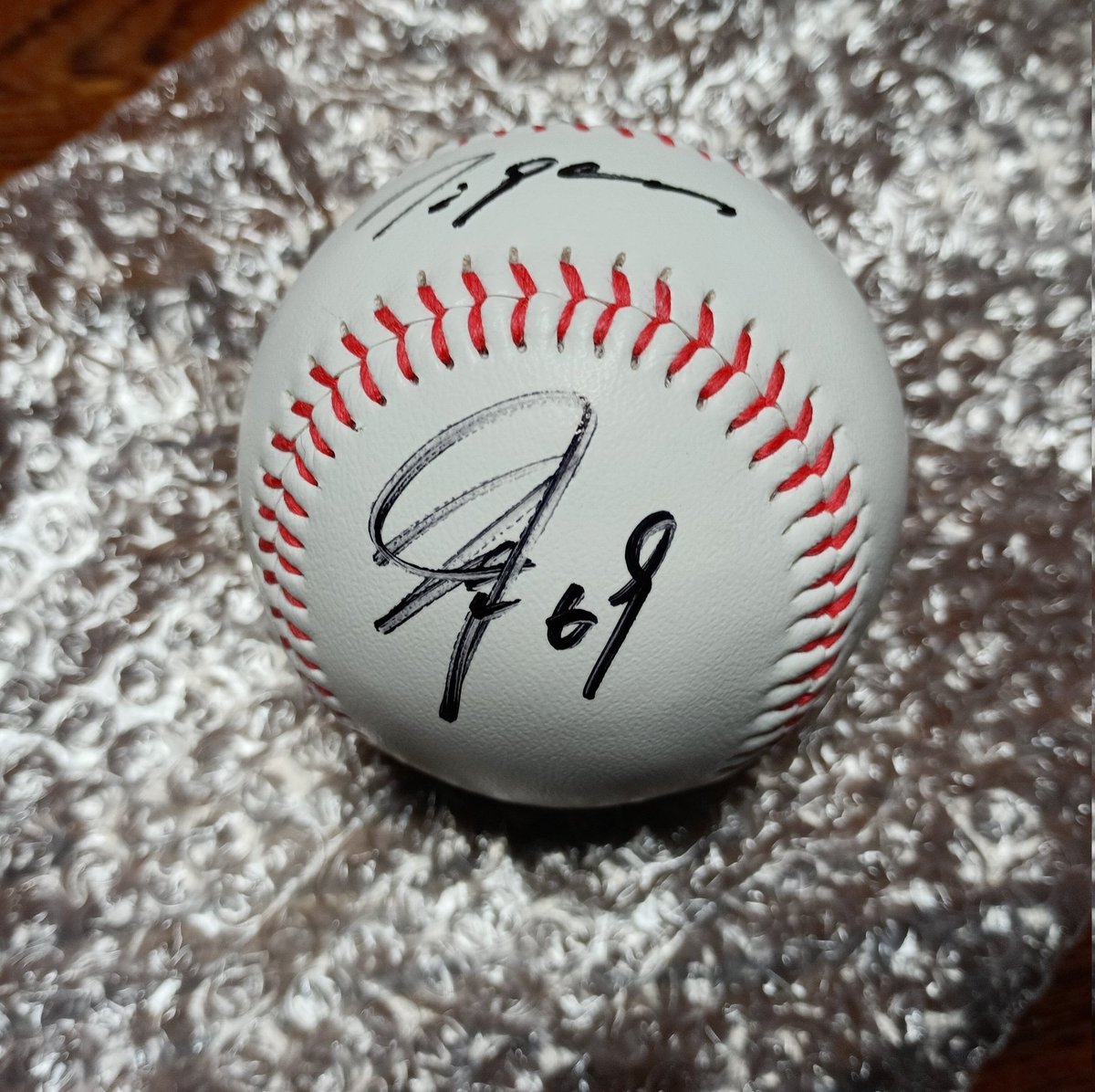 サインボール Detroit baseball club Tigers 1956 サインボール