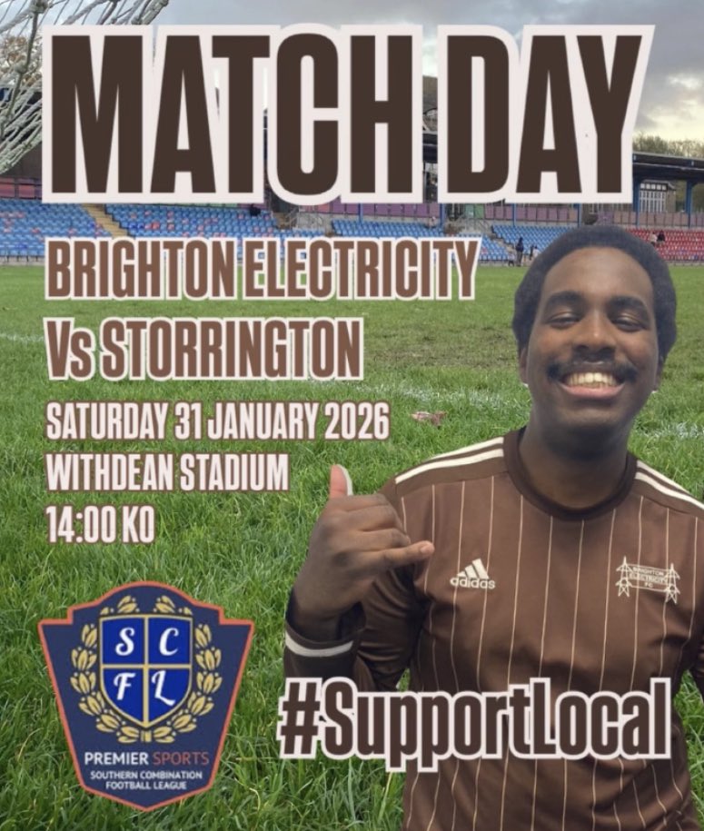 Brighton Electricity FC 🟤 #LeccyLegends 🤎 tweet media