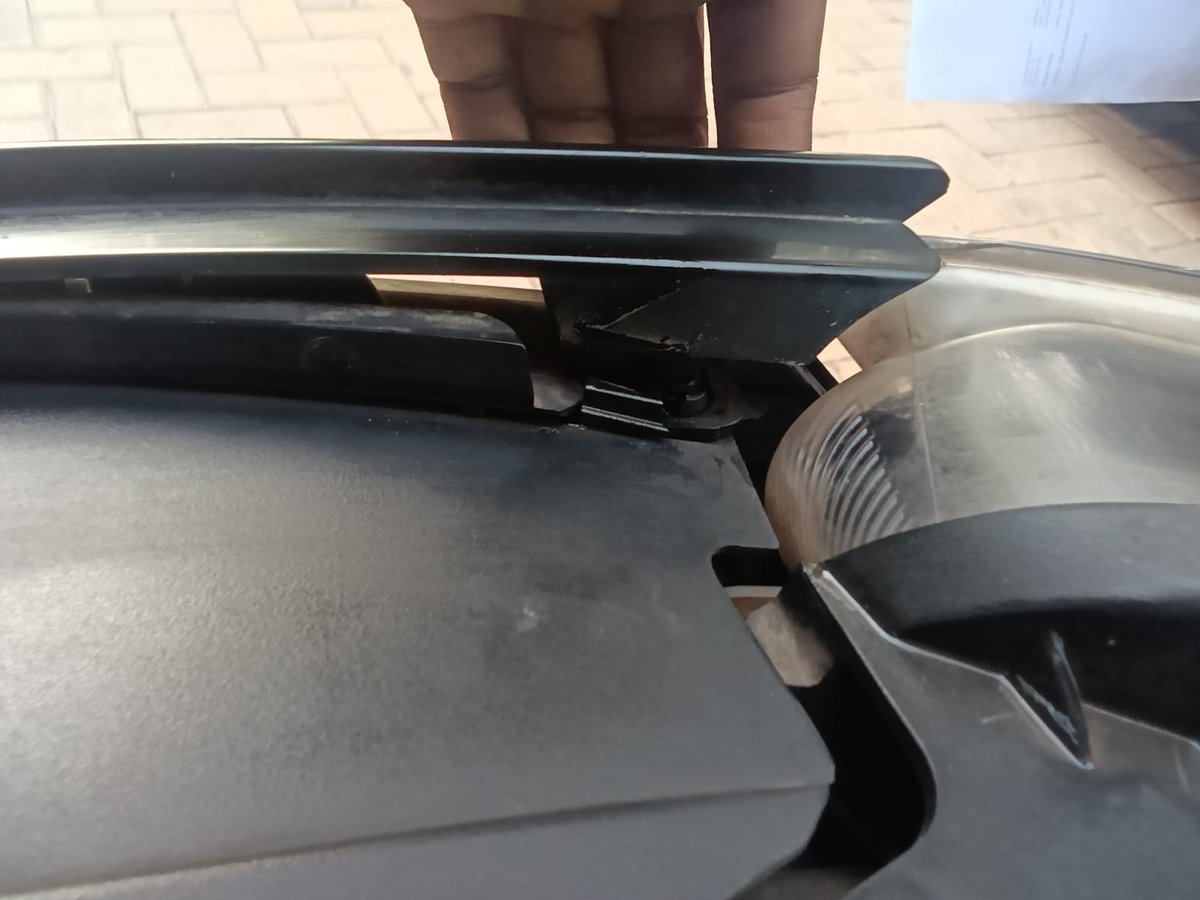 DevPandat5's tweet photo. Bought a new Tata Tiago, but facing high vibration after start. Front visor lock is broken &amp; improperly fitted by dealer. Informed first service, but told “not our responsibility”. Very disappointing. @TataMotors @TataCompanies https://t.co/luDhKXC1WU