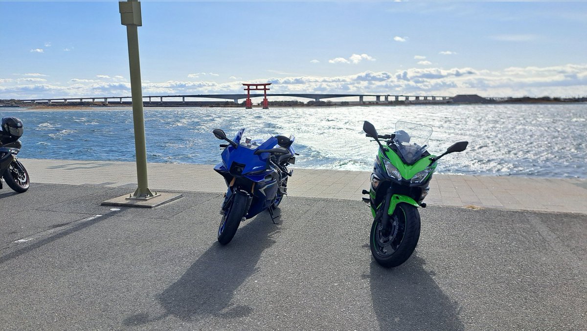 1017dora's tweet photo. 今日は絶好のツーリング日和

湖岸沿いを道中走ってたら富士山は見えるわでなんか良いことないかな https://t.co/Oc0SsFCyVY