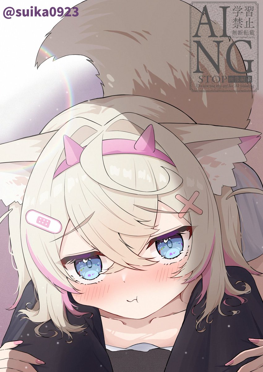 早くかまってよ / Pay attention to me! 🐾 
#FUWAMOCO #FWMCpix #ホロライブ