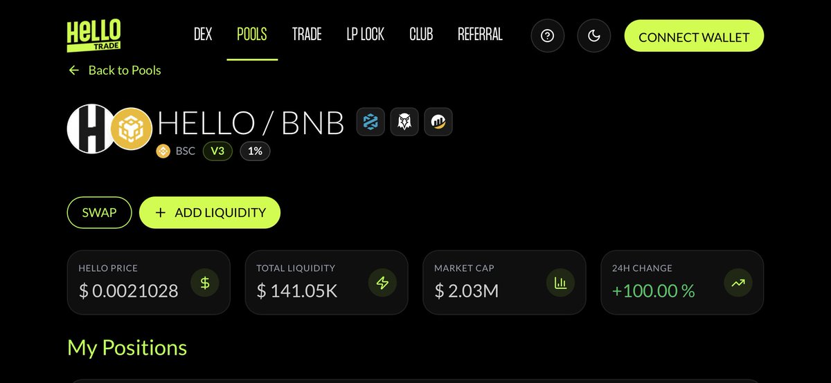 Sandergortjes's tweet photo. WEEKLY $HELLO COMMUNITY UPDATE 👌

This week’s update is very much a product and ecosystem one, so I want to walk you through what we’ve shipped, what’s live now, and where things are heading for $HELLO holders and the Killer Whales community.

First, last week we quietly, almost stealth launched a brand-new product: HELLO Trade. This is a new trading interface that lets you trade your favorite tokens in a very natural, clean, and intuitive way. No clutter, no unnecessary friction, just a trading experience that feels right. It’s live now at https://t.co/S1IMo4fwO9, and I’d genuinely encourage everyone to check it out and put a trade through. This is a core building block for where we’re taking the HELLO ecosystem.

Alongside that, we’ve rolled out a revamped version of HELLO DeFi, which you can also access via https://t.co/S1IMo4fwO9 by clicking through to Pools. These DeFi pools are designed to be simple to use, but serious in terms of output, with yields ranging roughly between 5% and 50% on an annualized basis depending on the pool and market conditions. What’s important here is that anyone can deploy their own liquidity. Your liquidity is automatically routed, actively traded across major venues, and put to work in a way that generates organic ROI,  not artificial incentives.

If you’ve ever wanted to try providing liquidity with something straightforward like ETH, this is a great moment to test it. There’s no lock-up. You can pull liquidity at any time. You stay in control, and your capital is working while it’s deployed.

On the HELLO Club side, we’ve pushed several meaningful improvements. Staking pools are now better incentivized, the flow is smoother, and overall usability has taken a big step forward. These aren’t cosmetic changes they’re part of tightening the feedback loop between holding, participating, and earning within the ecosystem.

In parallel, we’re actively building something new on the liquidity layer: LP bonds. These are being developed for incubated projects and for third-party partners that are listing and building on top of the HELLO DEX infrastructure. The idea is simple but powerful. Projects don’t just use the DEX they actively support and distribute it as infrastructure. A portion of the yield generated flows back into these bonds, introducing new mechanics around tokenomics and yield farming that, quite frankly, you don’t see elsewhere in the space. The math works, the incentives are aligned, and it opens up a completely new design space for sustainable DeFi liquidity.

Finally, on the media side, we’ve signed three Tier-1 Whales for upcoming Killer Whales Live appearances. These are new faces people you haven’t seen on the show before each with at least a million followers and a combined reach in the multiple millions. We’ll announce them properly next week, but this continues to position Killer Whales as the place for projects to launch, tell their story, and get real feedback from top-tier builders alongside community voting.

If you’re building and want to be on the show, applications are open at https://t.co/Sab8bdbaKZ.

As always, appreciate everyone who’s building with us, testing products early, and giving feedback. More coming soon. @thehellolabs and @KillerWhalesTV 

Sander