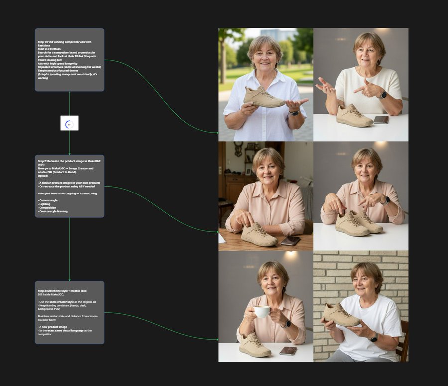 davidfigeira's tweet photo. this grandmother makes me more money than most people online

results:

- 4.3m views
- 31k new followers
- $108k+ in shoe sales

how it works with an ai ugc factory

- scroll stopping scripts generated from proven hooks
- hundreds of ai avatars showcasing the same shoes
- multi language voiceovers and captions
- dozens of ad variations every month with zero reshoots
- cross platform distribution on tiktok, reels, and shorts

all running inside one automated system that keeps optimizing

want the exact playbook?

rt + comment “shoes” and i’ll dm it
(follow for dm)