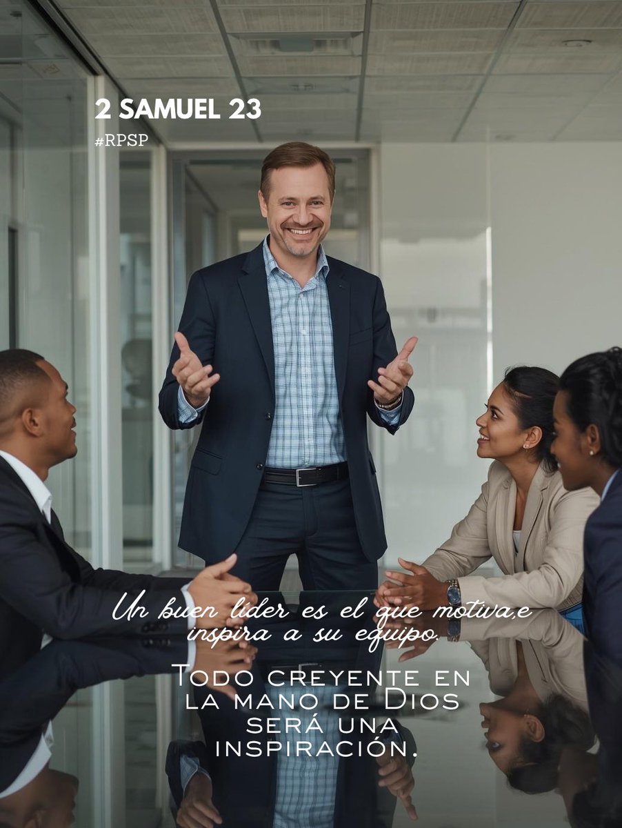 Hector_Sukari's tweet photo. #2Samuel23
1 Dijo David hijo de Isaí, Dijo aquel varón el ungido del Dios de Jacob, El suave en cánticos de Israel
2 El espíritu de Jehová ha hablado por mí, Y su palabra ha sido en mi lengua.
Dios siempre levantará a líderes consagrados para estos tiempos difíciles.
#rpsp https://t.co/Ln7ZAEn4gJ