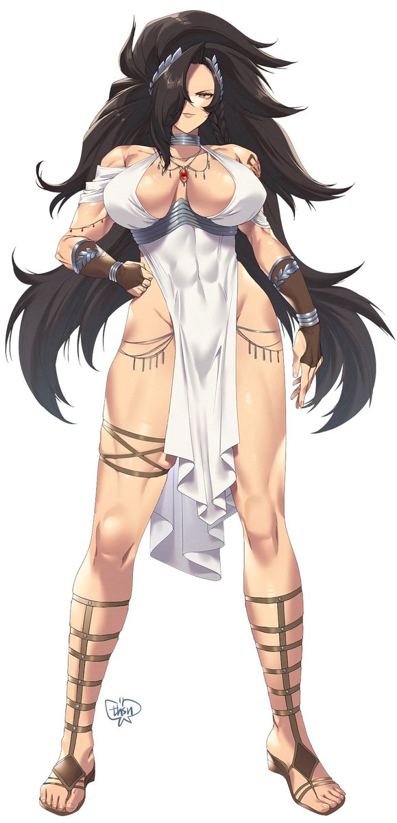 skeb 女帝テオドラさん(他人OC) 