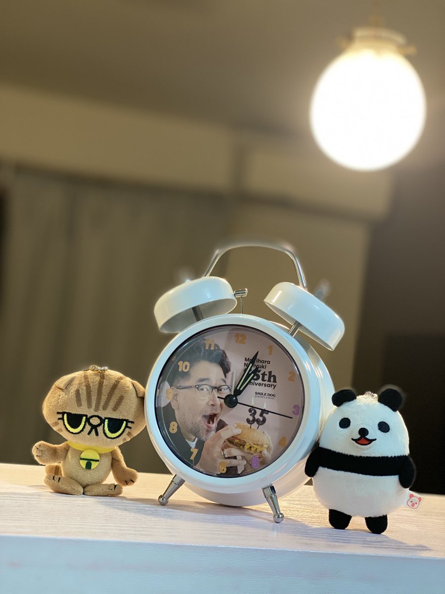 目覚まし時計届きました☺️ 5種類のボイスは悶絶ものから関西人の