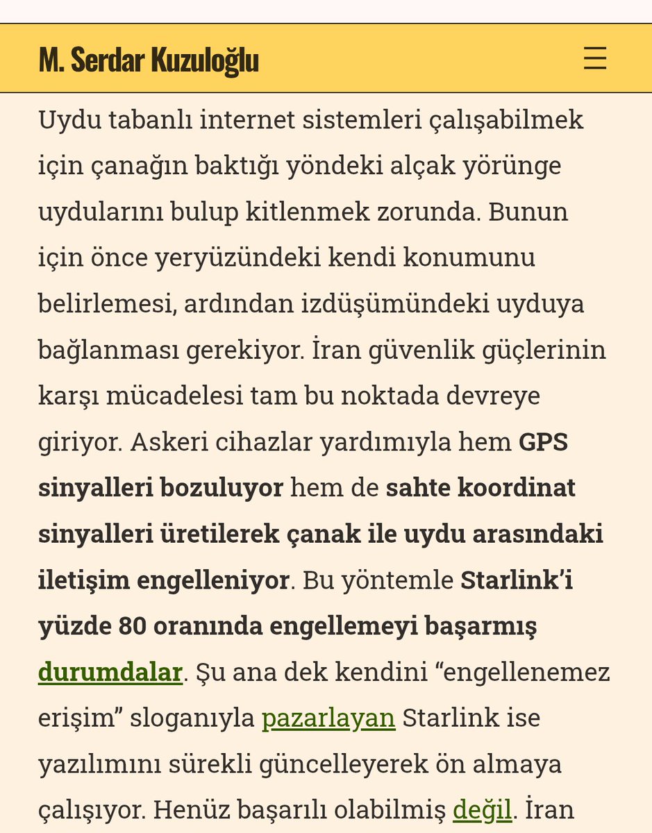 #iran'daki internet kesintisi hakkında.
#starlink