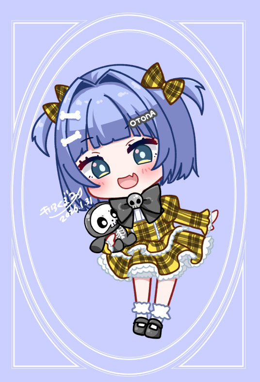 「かわいいねぇ #くろむアーツ」|きいろくるみのイラスト