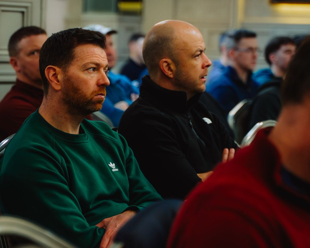 UlsterGAA's tweet image. Great to have such a large number of coaches from across the province and beyond in Cookstown this morning for the @ONeills1918 Ulster GAA Coaching and Games Development Conference #Learning #GAA