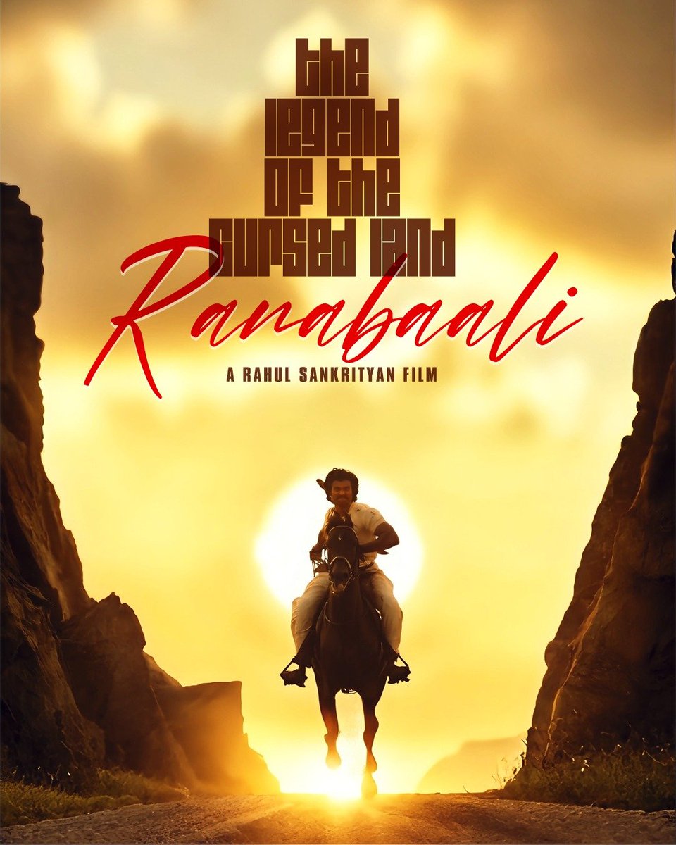 This isn’t a journey. 
It’s a legend in motion. 🔥
#Ranabali #VijayDeverakonda #CinematicExperience #Trending