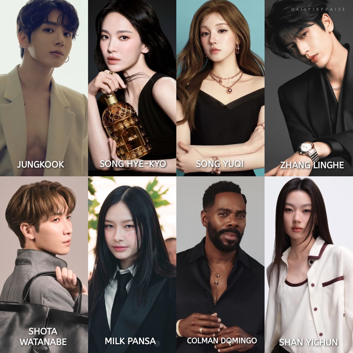 — 2026’s Biggest Luxury Celebrity Ambassadors by Grazia magazine.