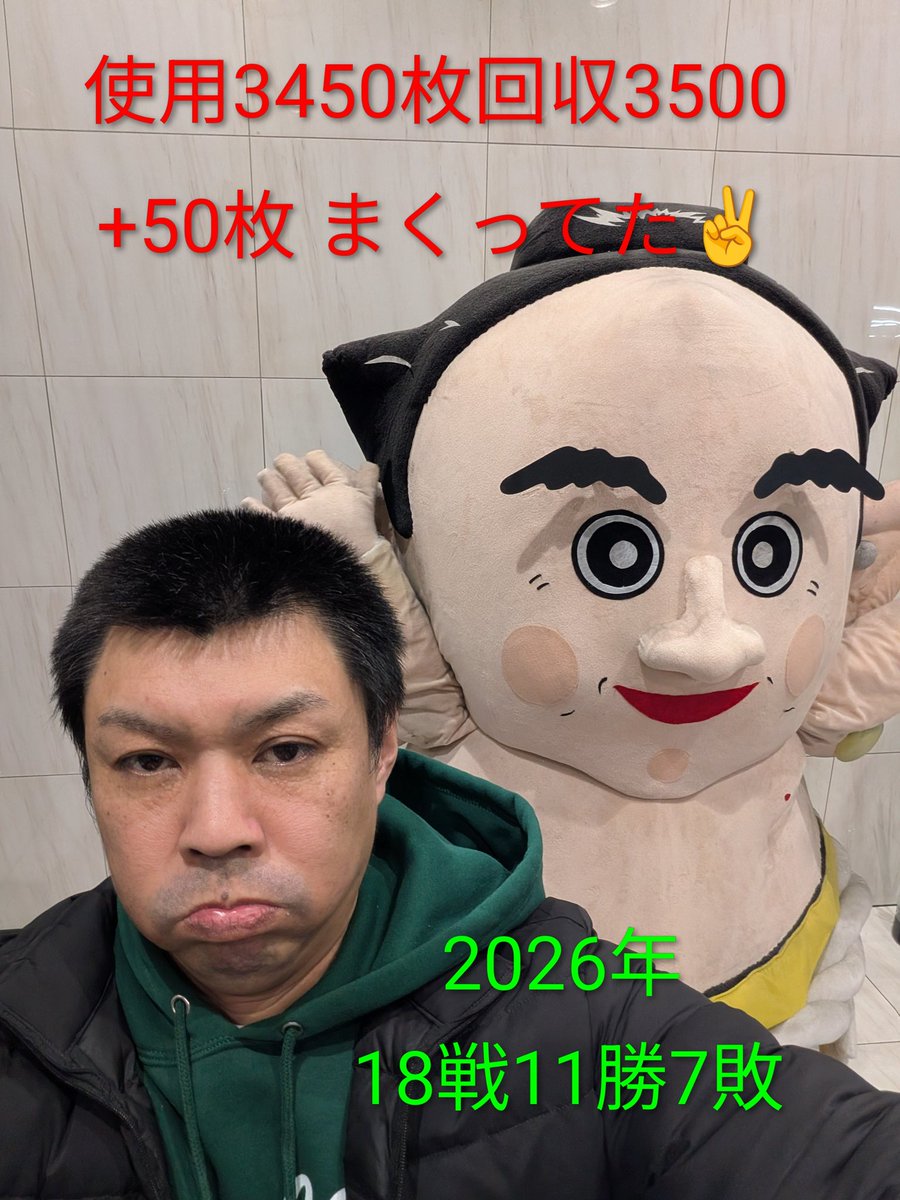 本日の ＃パーラーダジュール店 様の実践終了です！！ 本日の結果は