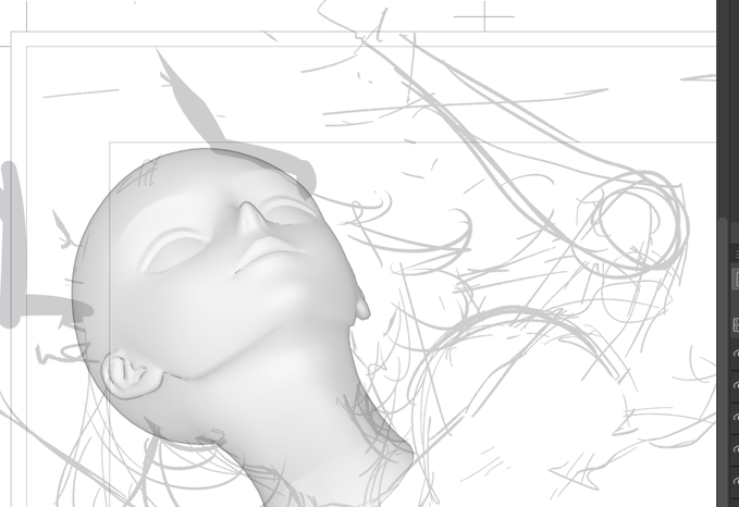 最近は頭部3Dだけ活用してる。これをこうしてこうじゃ 