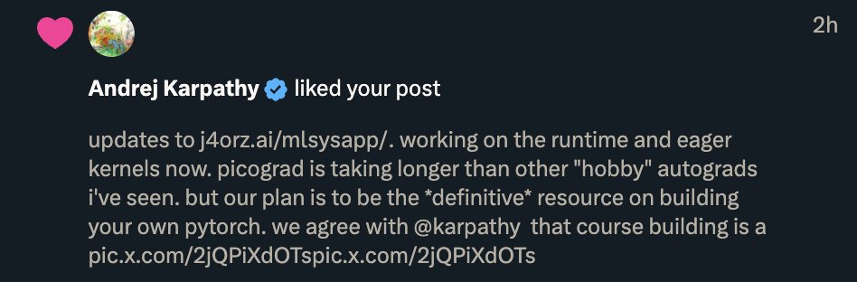 > Some companies hire heavily out of Twitter, some hire from communities such as GPU Mode or NanoGPT speedrunning.

To Nathan's point, I am leading an open source workgroup within the <a href="/GPU_MODE/">GPU MODE</a>  community (#teenygrad channel) in order to develop a deep learning systems course