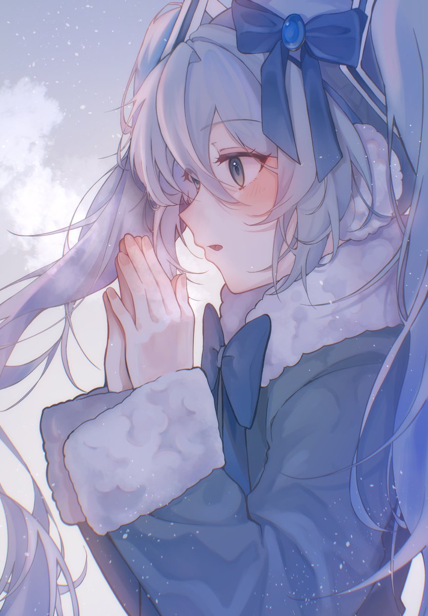 「寒いね、」

＃初音ミク