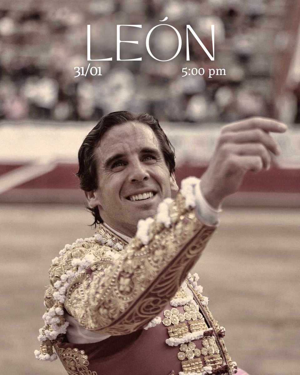Hoy tenemos una cita con LEÓN. 5 pm 🇲🇽