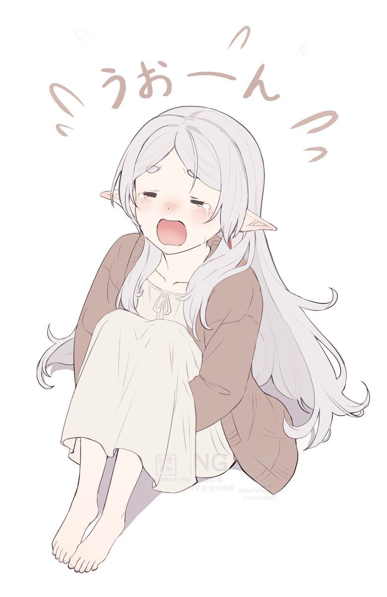 kouhakuworks's tweet image. 号泣のフリーレン
#フリーレン